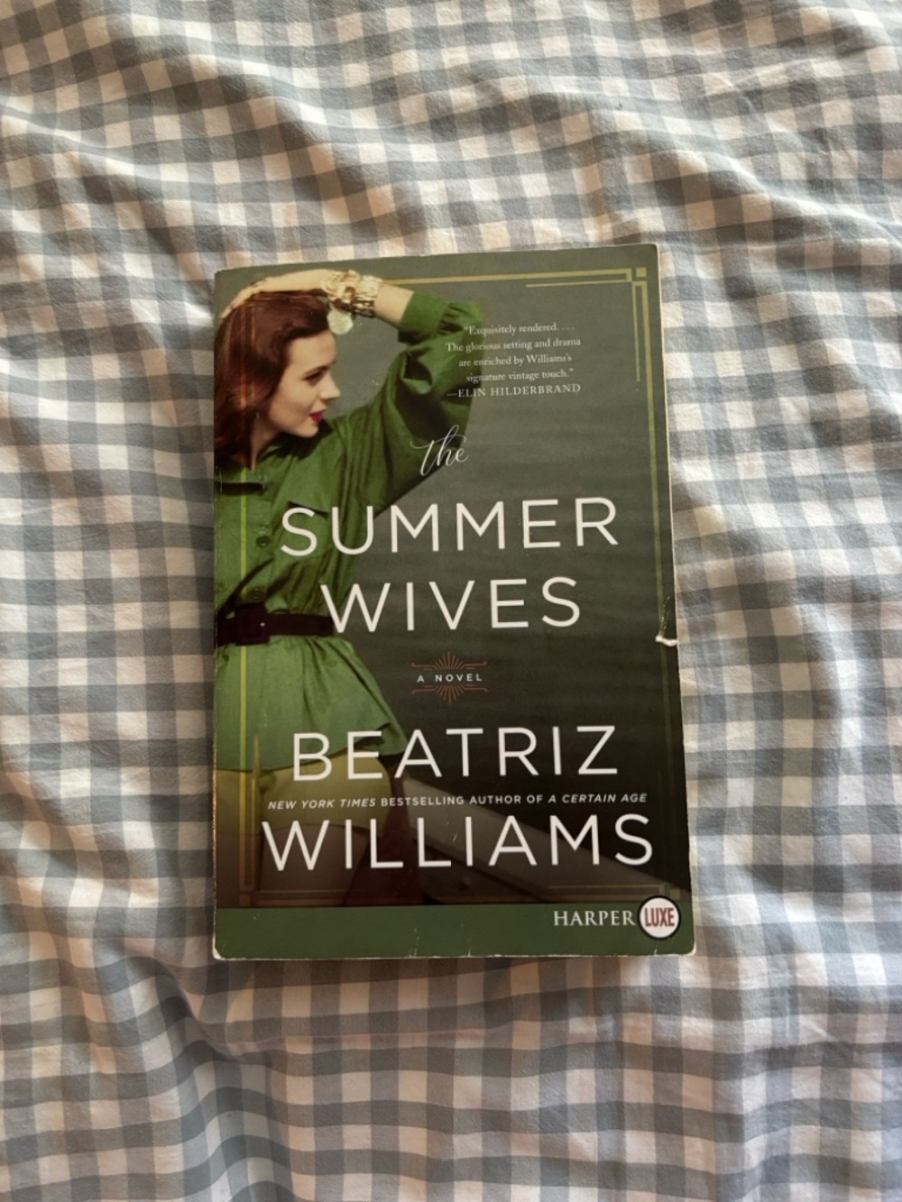 The Summer Wives by Beatriz Williams Large Print Paperback Book